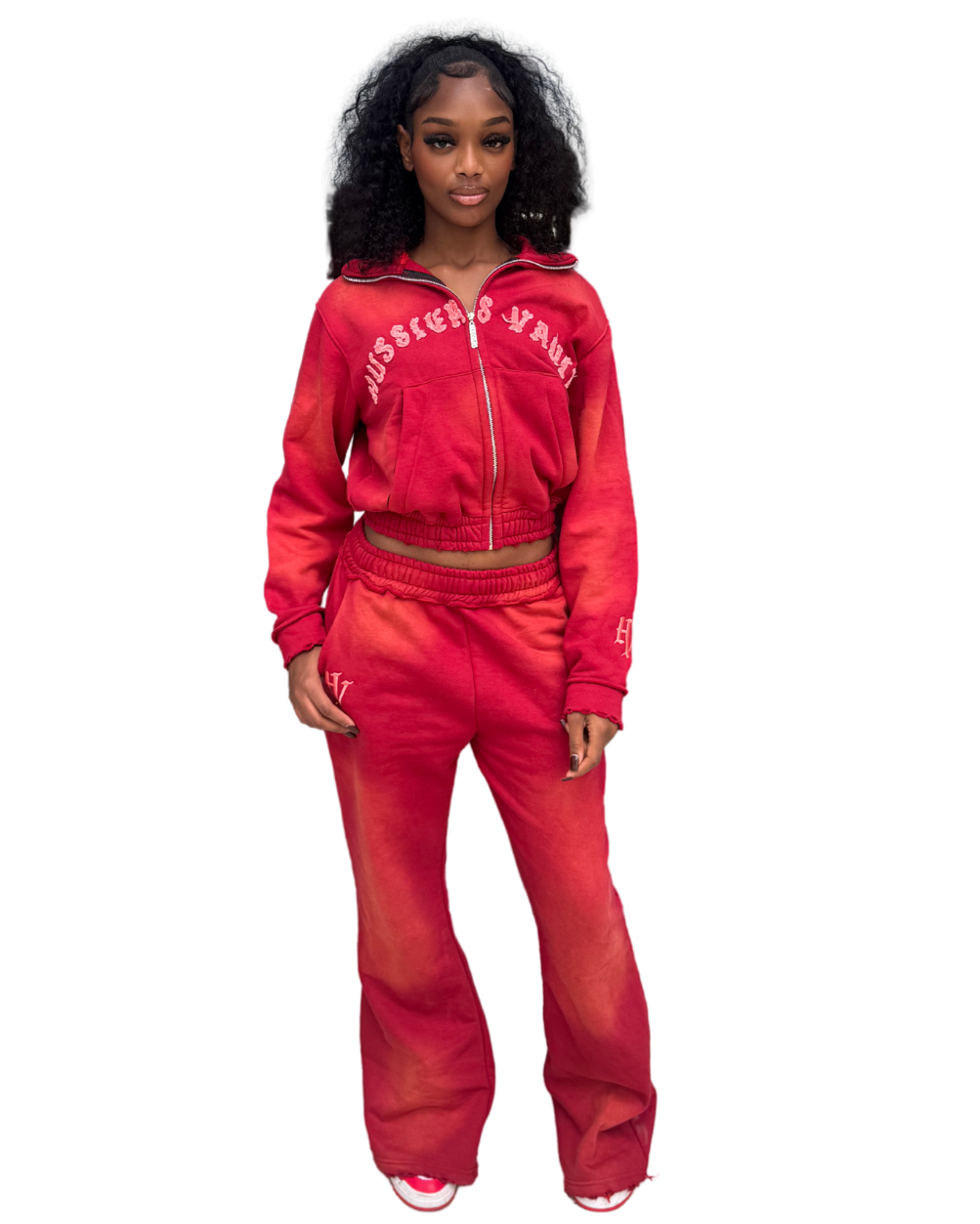 DISTRESSED RUBY WASH SET